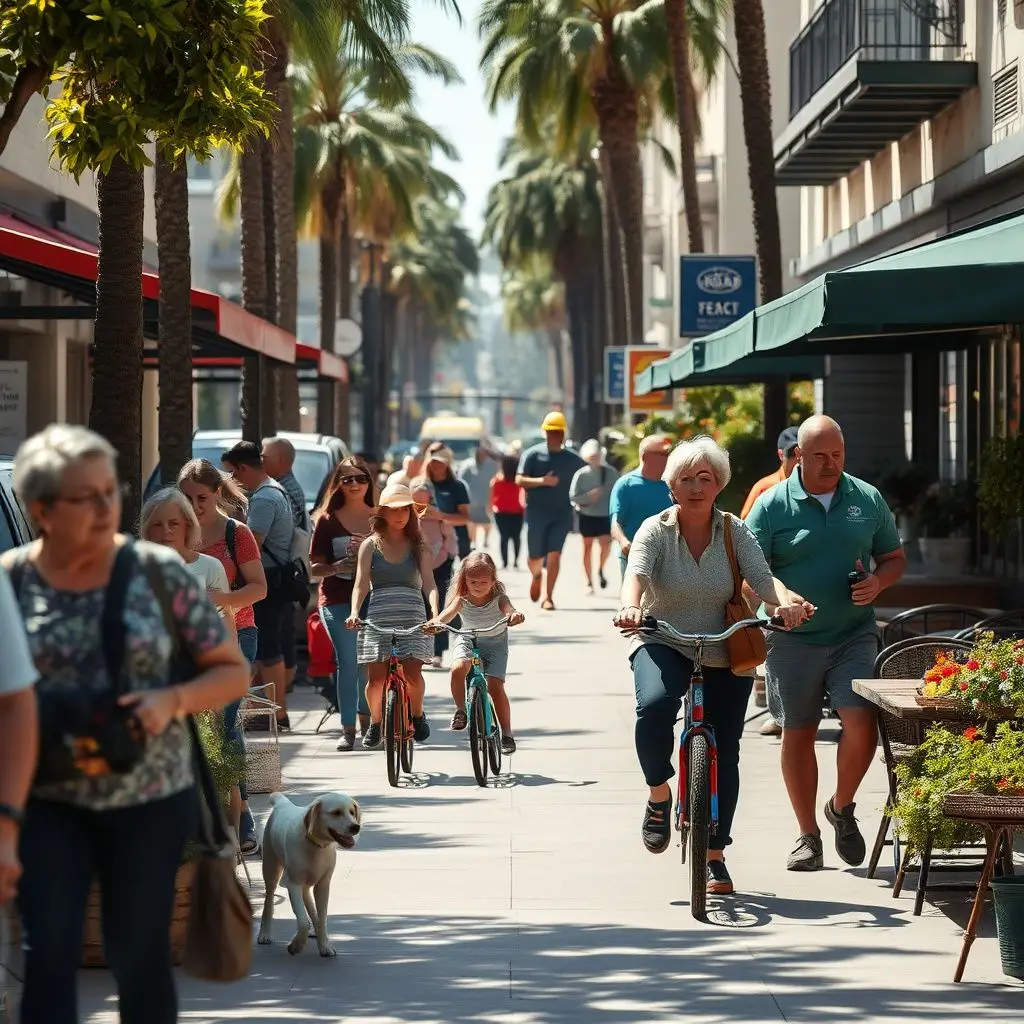 A scenic view of Main Street in El Segundo, showcasing the historic downtown architecture and local coastal character.
